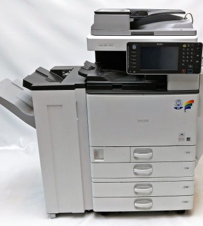 Barevná multifunkční tiskárna RICOH Aficio MP C3502 + Finšer SR3090