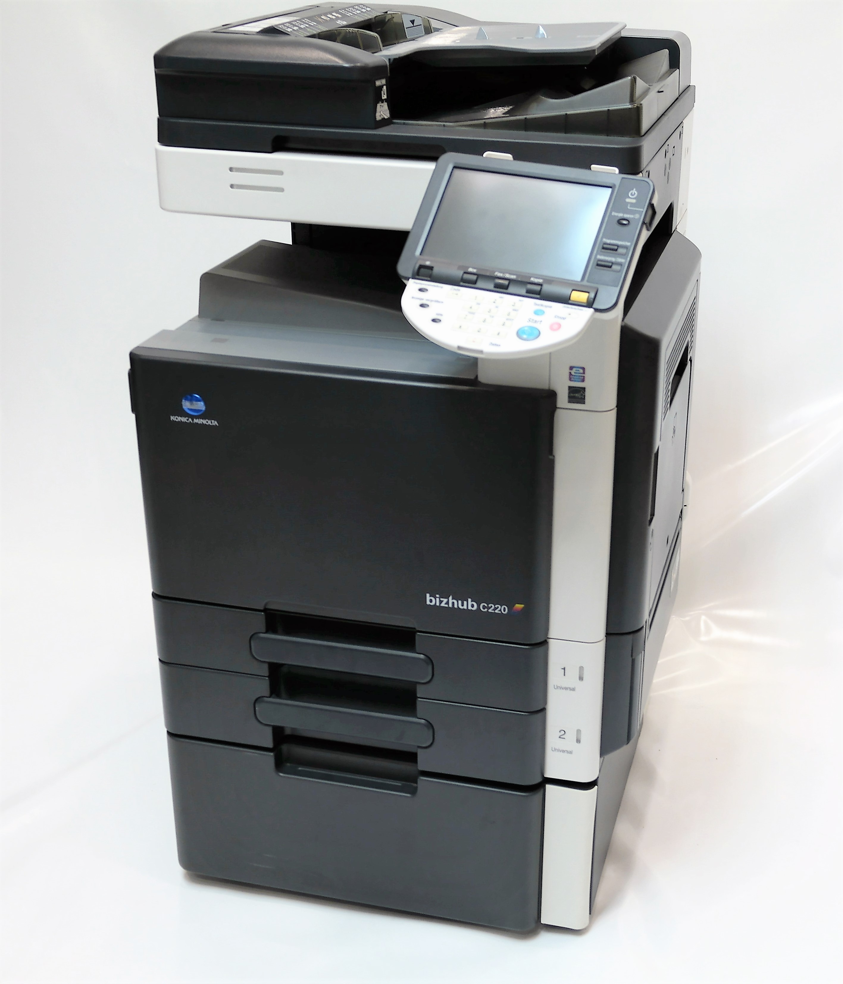 Print a brochure saved in the user box. Barevná tiskárna KONICA MINOLTA bizhub C220 | Sofor.cz
