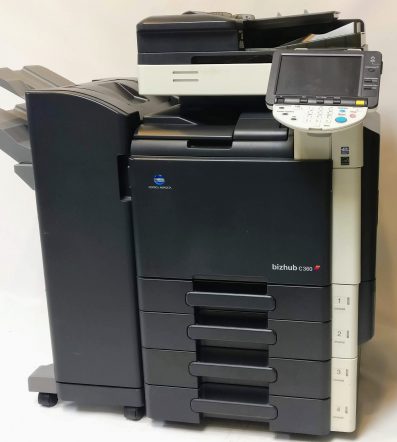 Barevná tiskárna KONICA MINOLTA bizhub C360 + finišer FS-527 brožurovací