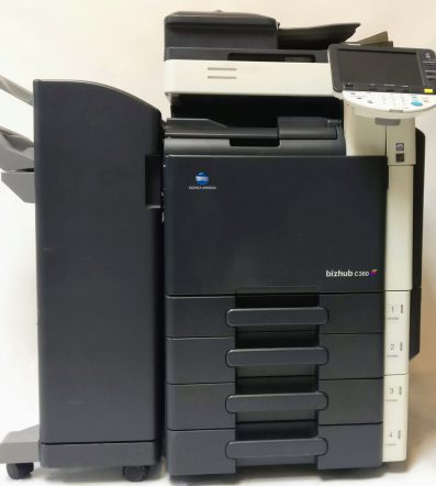 Barevná tiskárna KONICA MINOLTA bizhub C360 + finišer FS-527