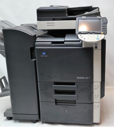 Barevná tiskárna KONICA MINOLTA bizhub C360 + finišer FS-527 brožovací